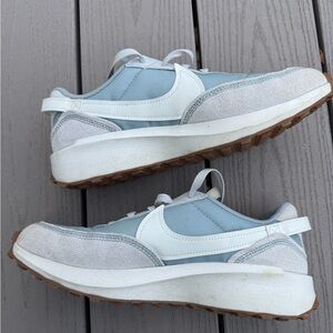 Nike Waffle Debut Women's Pumice Blue Sneakers